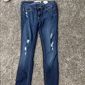 Hollister denim skinny jeans